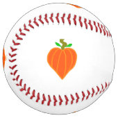Balle De Softball Softball Coeur citrouille (Devant gauche)