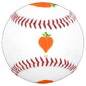Balle De Softball Softball Coeur citrouille (Dos)