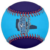 Balle De Softball Softball commémoratif avec support (Dos)