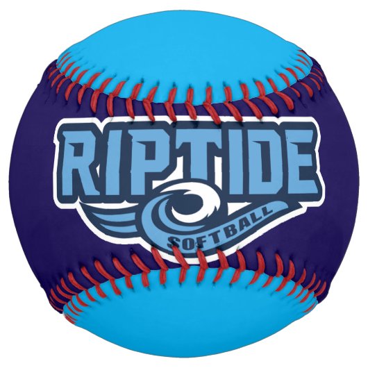 Balle De Softball Softball commémoratif avec support (Devant)