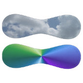 Balle De Softball Softball "Couleur & Nuages" (Panneaux)