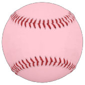 Balle De Softball Softball couleur rose solide (Dos)