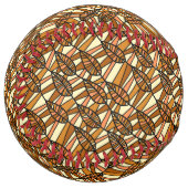 Balle De Softball Softball d'automne rétro (Devant gauche)