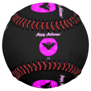 Balle De Softball Softball de chaume d'Halloween