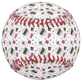 Balle De Softball Softball de fierté sexuelle (Dos)