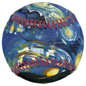 Balle De Softball Softball de nuit étoilé (Devant)