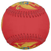 Balle De Softball Softball Drapeau de Chypre (Dos)