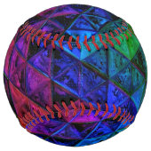 Balle De Softball Softball en verre de fierté (Dos)