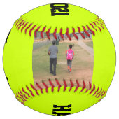 Balle De Softball Softball fête des pères (Devant)