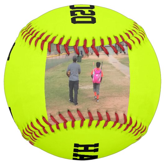 Balle De Softball Softball fête des pères (Devant)