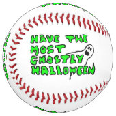 Balle De Softball Softball Ghomajorité Halloween (Devant gauche)