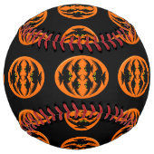 Balle De Softball Softball Halloween Crows (Dos)