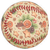 Balle De Softball Softball Holiday Spice (Devant gauche)