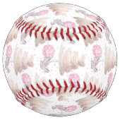 Balle De Softball Softball mariage Cake (Dos)