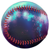 Balle De Softball Softball Night Sky Neon Lights (Devant gauche)