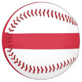 Balle De Softball Softball patriotique avec drapeau d'Angleterre (Devant gauche)