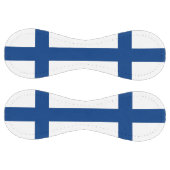 Balle De Softball Softball patriotique avec drapeau de la Finlande (Panneaux)