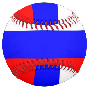 Balle De Softball Softball patriotique avec drapeau de la Russie