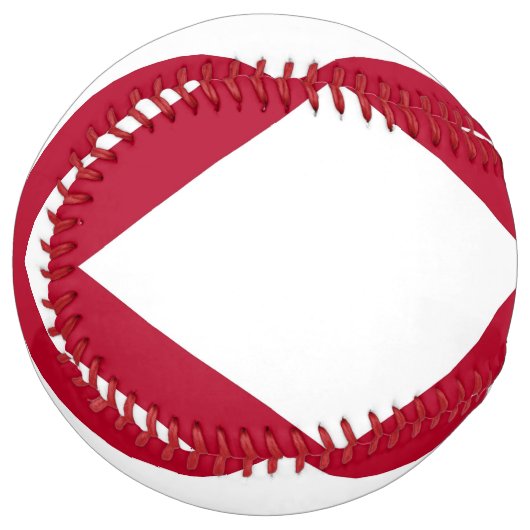 Balle De Softball Softball patriotique avec drapeau de l'Alabama, Ét (Devant gauche)