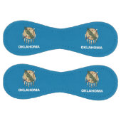 Balle De Softball Softball patriotique avec drapeau de l'Oklahoma, É (Panneaux)