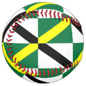 Balle De Softball Softball patriotique avec drapeau de Monterey, USA (Devant gauche)