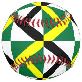 Balle De Softball Softball patriotique avec drapeau de Monterey, USA (Dos)