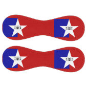 Balle De Softball Softball patriotique avec drapeau de San Antonio (Panneaux)