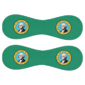 Balle De Softball Softball patriotique avec drapeau de Washington, É (Panneaux)