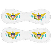 Balle De Softball Softball patriotique avec drapeau des Îles Vierges (Panneaux)