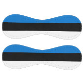 Balle De Softball Softball patriotique avec drapeau d'Estonie (Panneaux)