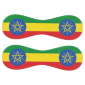 Balle De Softball Softball patriotique avec drapeau d'Ethiopie (Panneaux)