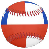 Balle De Softball Softball patriotique avec drapeau du Chili (Dos)