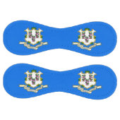 Balle De Softball Softball patriotique avec drapeau du Connecticut,  (Panneaux)