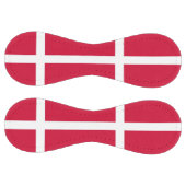 Balle De Softball Softball patriotique avec drapeau du Danemark (Panneaux)