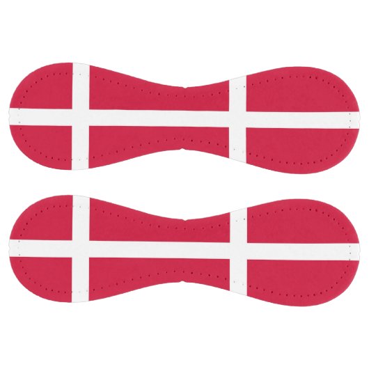 Balle De Softball Softball patriotique avec drapeau du Danemark (Panneaux)