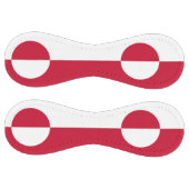 Balle De Softball Softball patriotique avec drapeau du Groenland (Panneaux)