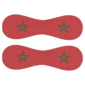Balle De Softball Softball patriotique avec drapeau du Maroc (Panneaux)
