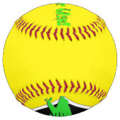 Balle De Softball Softball personnalisé (Dos)