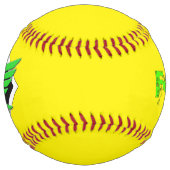 Balle De Softball Softball personnalisé (Devant)