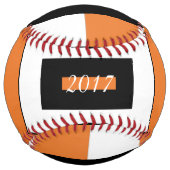 Balle De Softball Softball personnalisé (Dos)