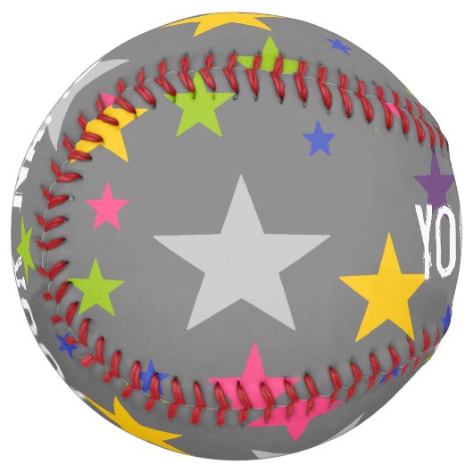 Balle De Softball Softball personnalisé par HAMbyWG (Devant gauche)