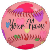 Balle De Softball Softball personnalisé par HAMbyWG (Dos)