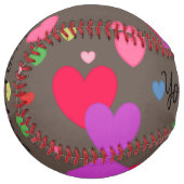 Balle De Softball Softball personnalisé par HAMbyWG (Devant gauche)