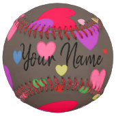 Balle De Softball Softball personnalisé par HAMbyWG (Dos)