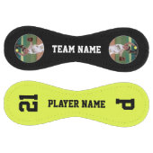 Balle De Softball Softball Player Photo Team Name and Number Custom (Panneaux)