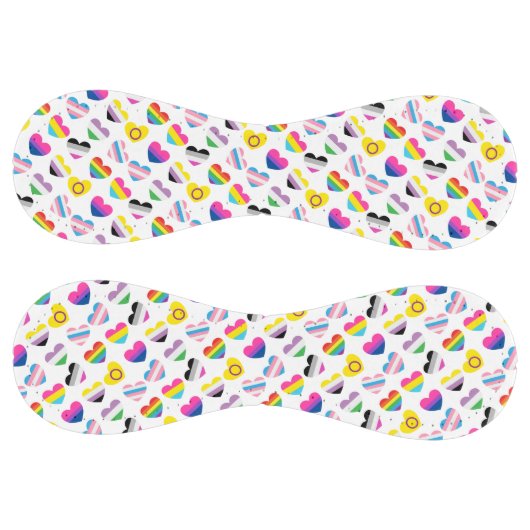 Balle De Softball Softball Pride Hearts (Panneaux)