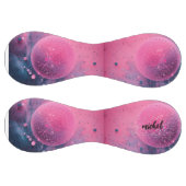 Balle De Softball softball rose parties scintillant mignon (Panneaux)