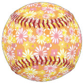 Balle De Softball Softball Summer Daisy (Devant)