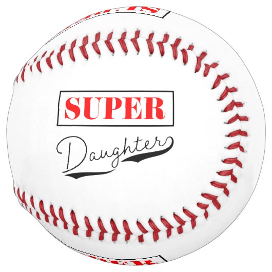 Balle De Softball Super Daughter (Devant droit)