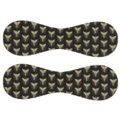 Balle De Softball Symbole caducee polygonale en or (Panneaux)